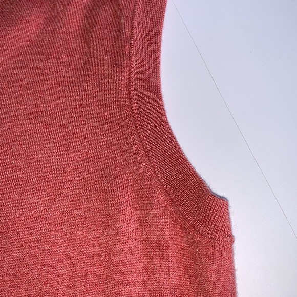 Hart Schaffner Marx Merino Wool Vest Pink Size XL - Picture 3 of 8